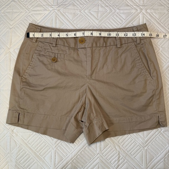 Banana Republic Martin Fit Shorts Size 2 In Khaki - Picture 3 of 8